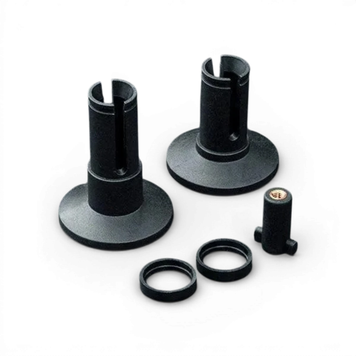Sorties différentiel RMX 2.5 de Max Speed Technology, pièces détachées pour véhicules, en métal avec connecteurs.