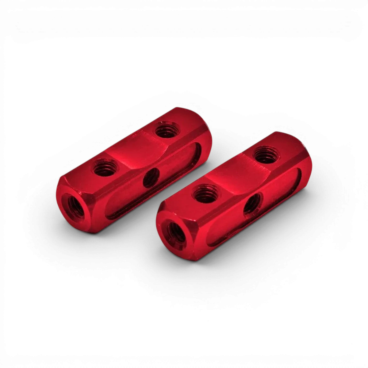 Support de carrosserie arrière et support de servo SP Multi Post de Wrap-UP next, en plastique noir pour modèles RC.