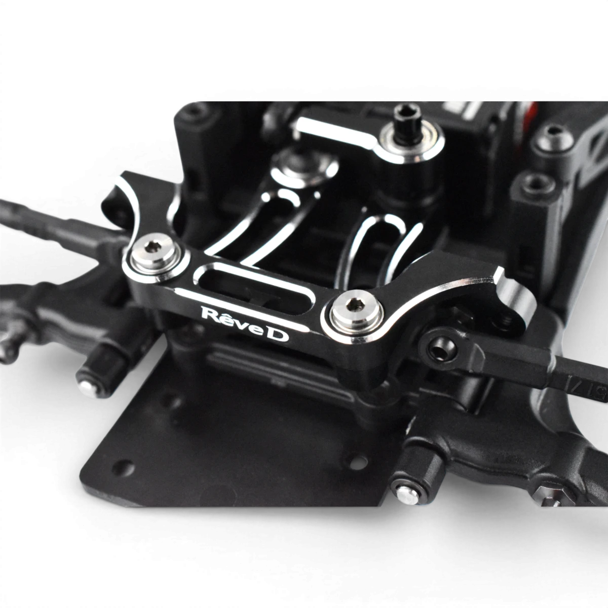Vis King Pin en titane SPM pour vélo, fabriquée par Team Reve D, avec une finition en acier 414T.