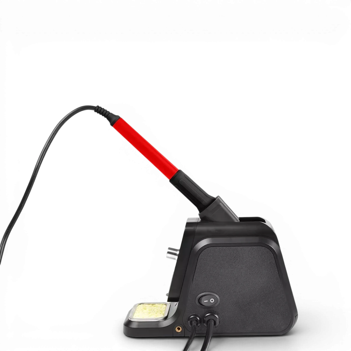 Station de soudage digitale Corally DSS PRO 150W avec écran numérique, poignée et accessoires pour travaux précis.