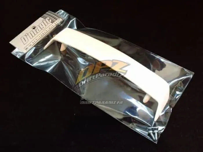 Aileron de rue type 2 D-magic JP pour personnalisation, en plastique noir avec détails de fixation visible.