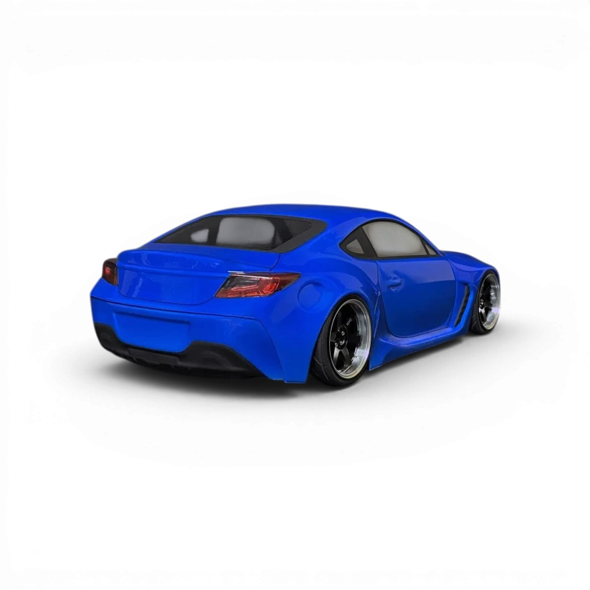 Carrosserie Subaru GRZ pour Subaru BRZ, Aplastics RC, en plastique avec détails réalistes, vue de face.