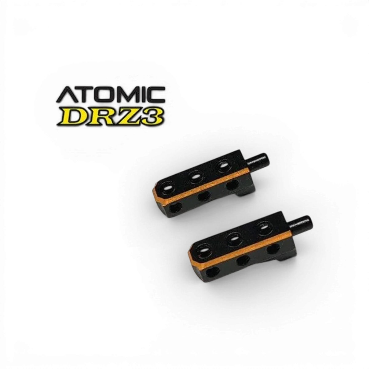 Support de carrosserie arrière en aluminium pour DRZ3, pièce détachée compatible avec Atomic RC Mini.