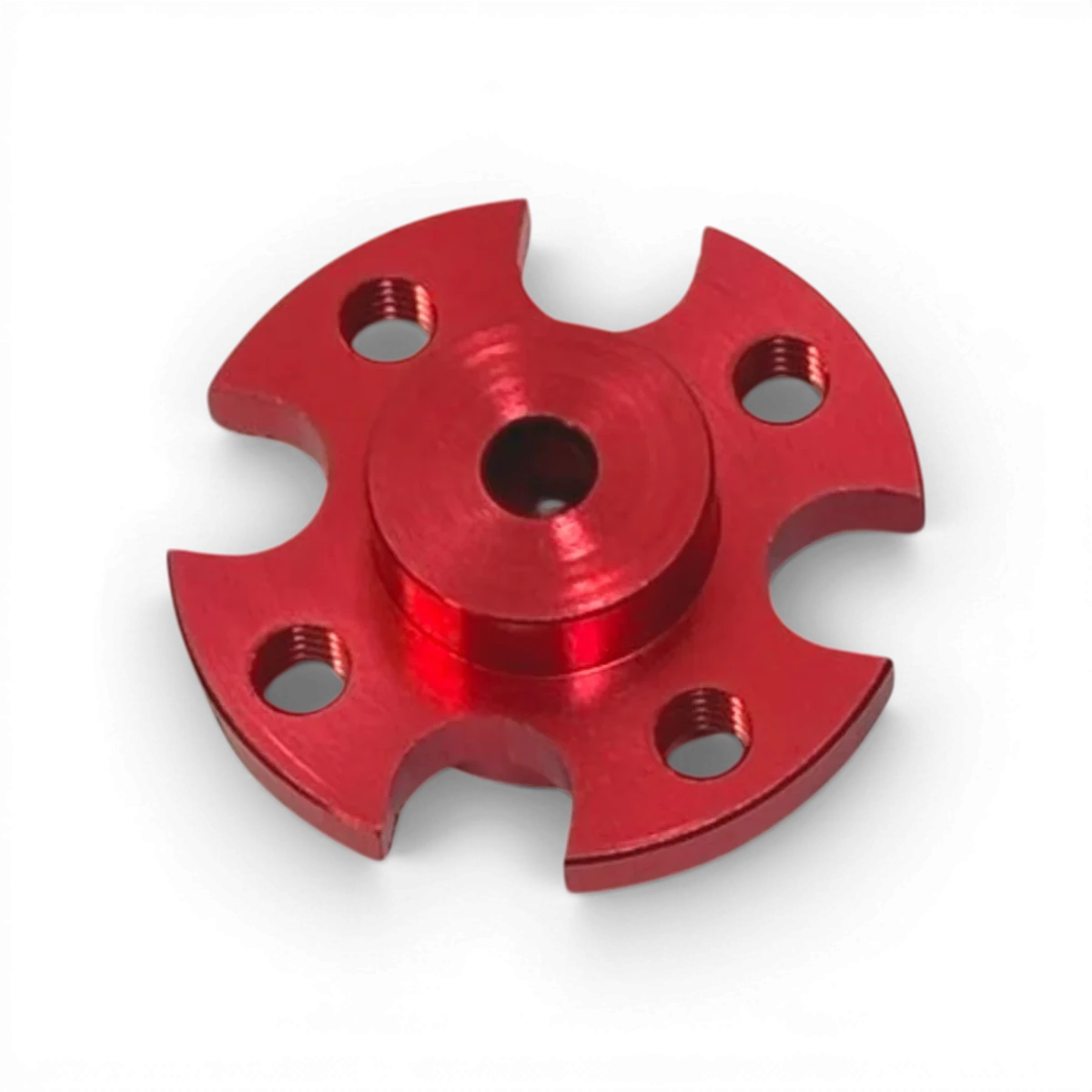 Support de couronne RDX Tetra 4 trous de la marque Topline, pièce détachée pour montage de chaîne ou de roue.