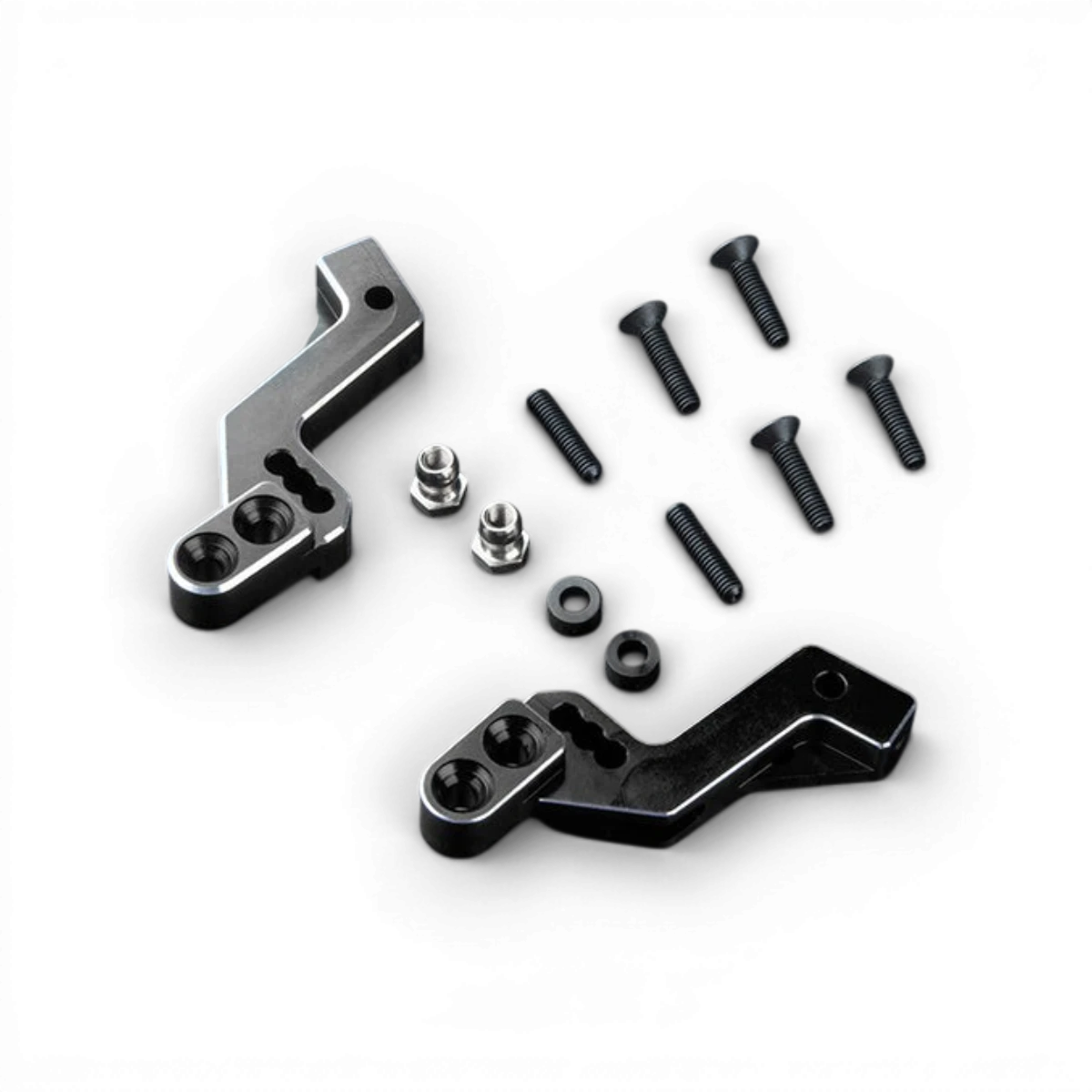Support d’amortisseurs arrière en aluminium pour RMX 4, pièce détachée de la marque Max Speed Technology, visible en détail