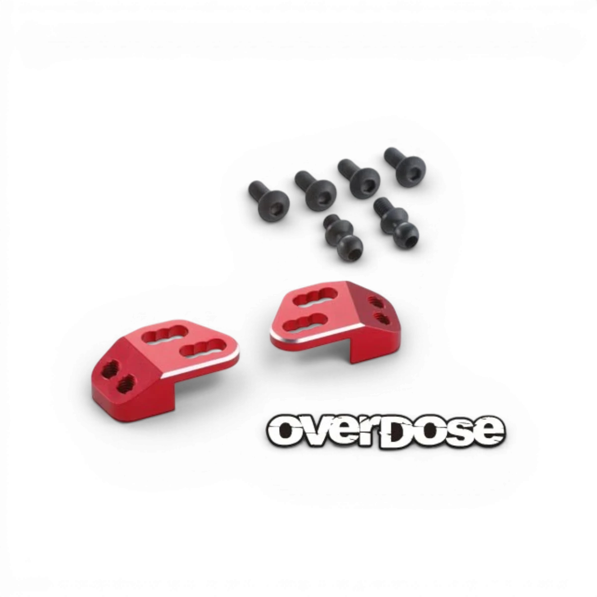 Support de bras supérieur arrière large offset pour vélo Overdose, pièce détachée robuste et durable, compatible avec divers modèles.