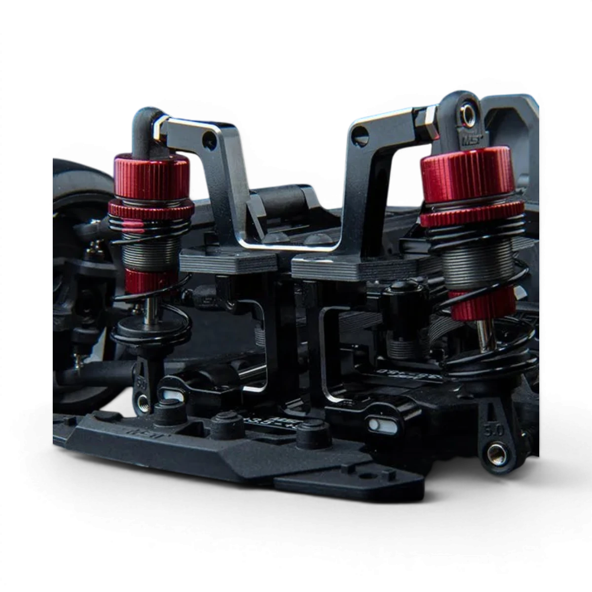 Support de tête en aluminium Max Speed Technology, pièce détachée robuste pour vélo ou moto.