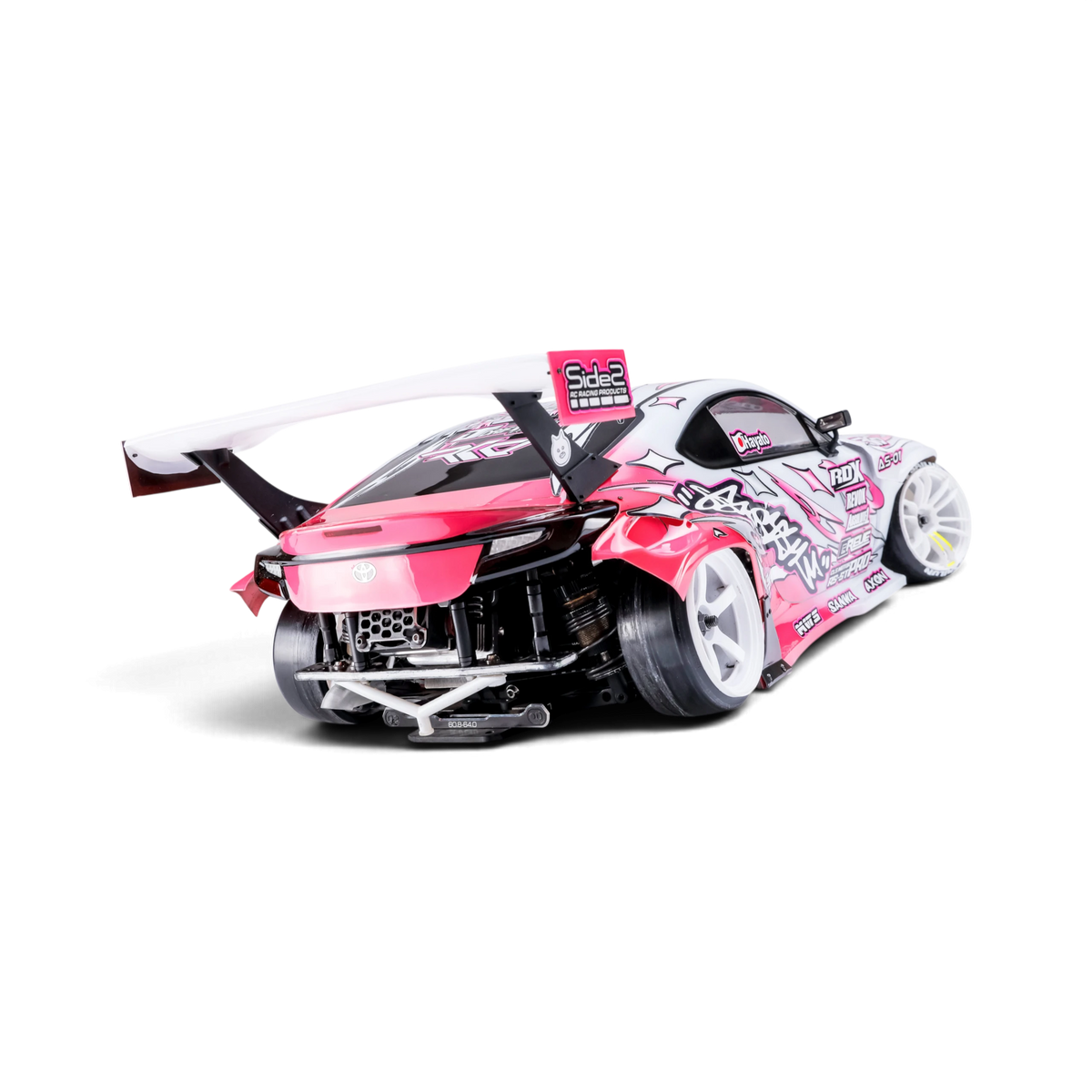 Support d’aileron moulé 8810 Style pour Toyota GR86, pièce détachée de la marque Team Reve D, visible sur l’image.