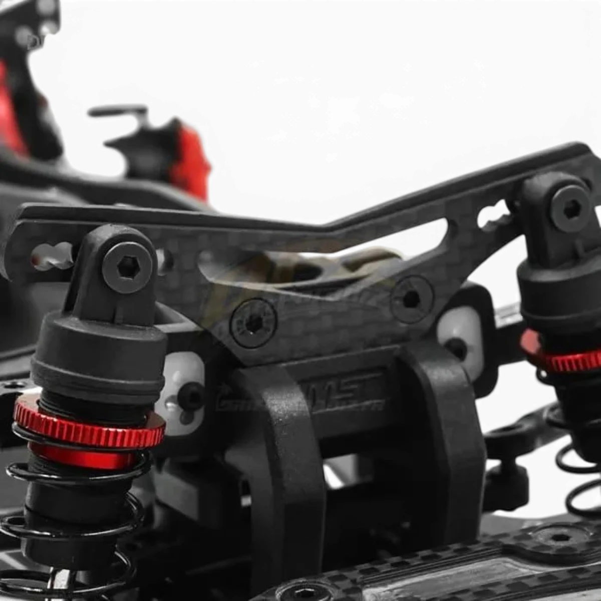 Tour amortisseur avant en carbone pour MST RMX, pièce de rechange pour modèle RC, fabriquée par Yeah Racing.