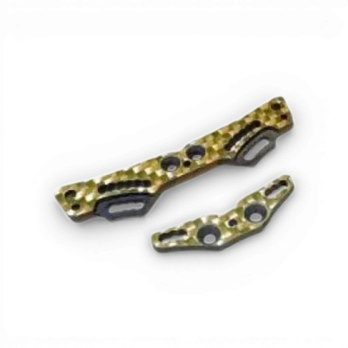 Tour amortisseurs en carbone pour DRZ, pièce détachée avant et arrière, compatible avec DRZV2, de la marque Atomic RC Mini.