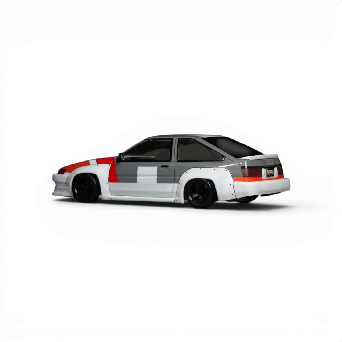 Carrosserie Toyota AE86 Trueno N2 de Pandora RC, modèle réduit détaillé pour collection ou modélisme.