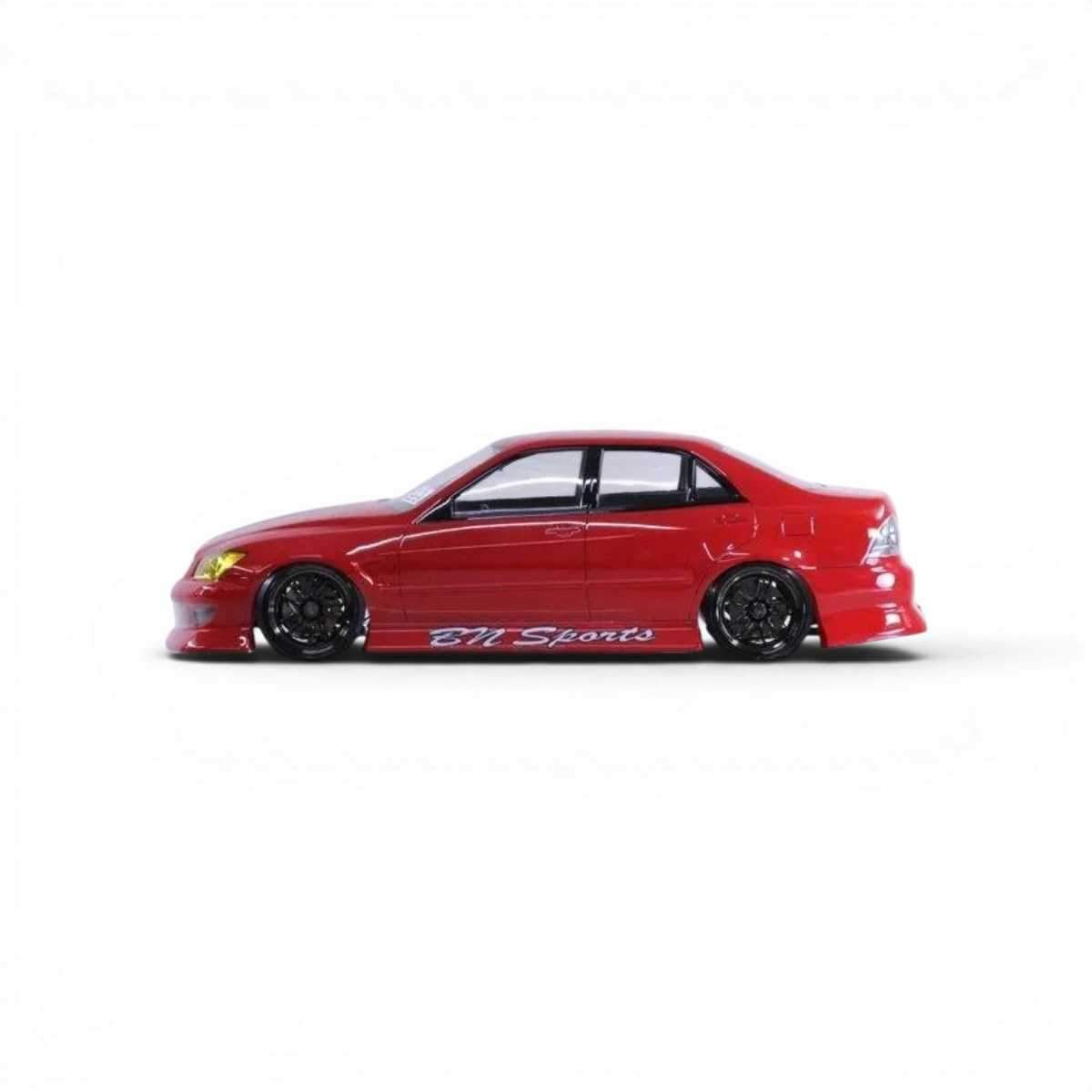 Carrosserie pour Toyota Altezza BN Sports, fabriquée par Pandora RC, visible avec détails de la carrosserie en image.