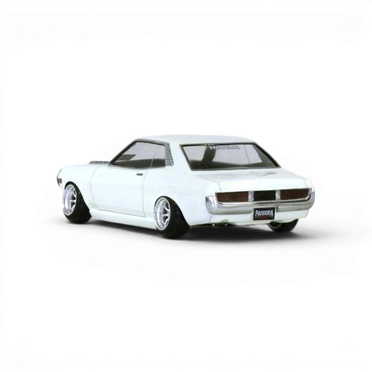 Modèle de carrosserie Toyota Celica 1600GT Pandora RC, véhicule miniature détaillé et réaliste.