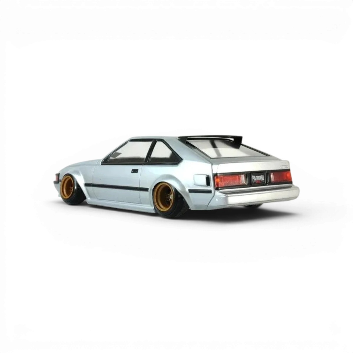 Modèle de carrosserie Toyota Celica XX (A60) de Pandora RC, vue détaillée de la carrosserie pour voiture télécommandée.