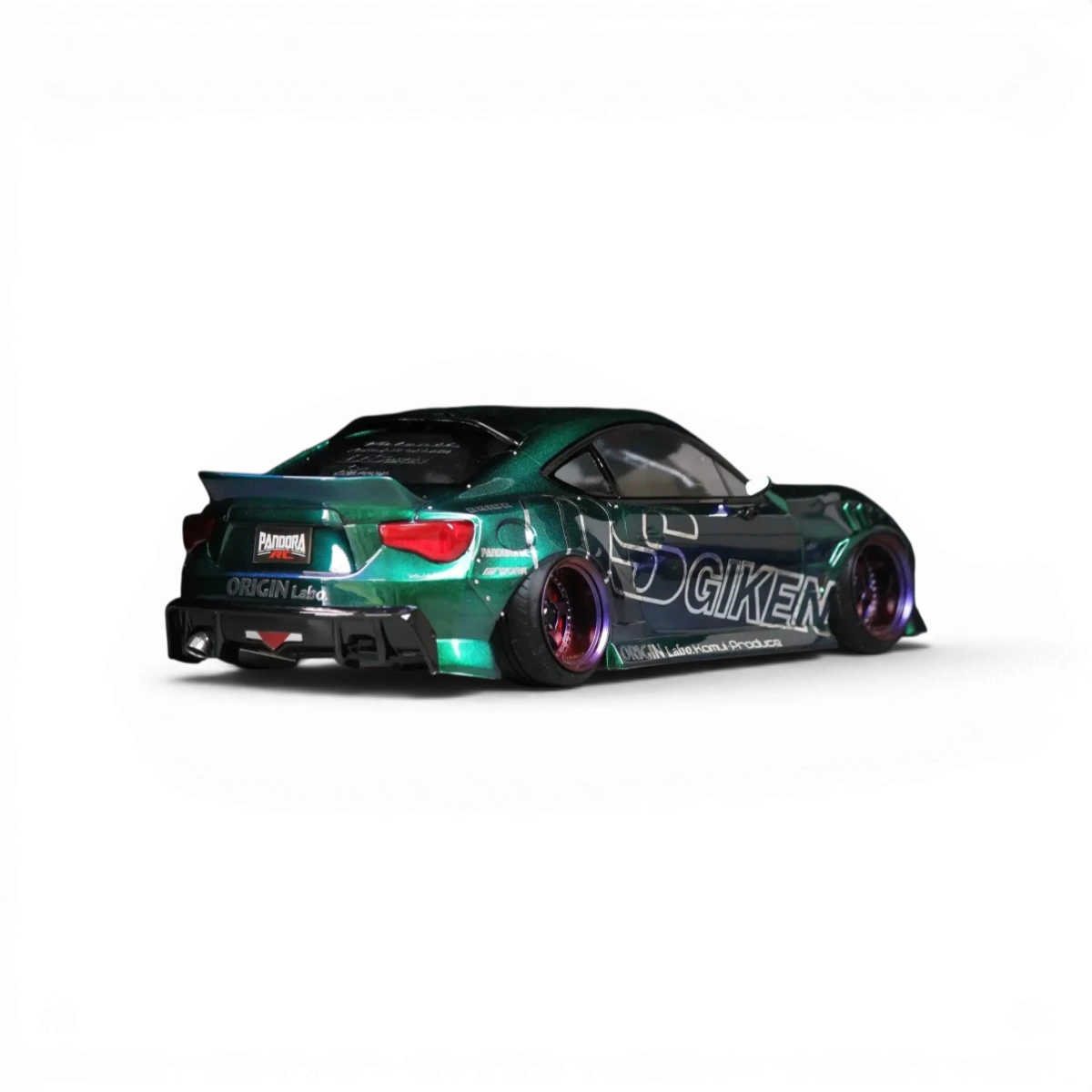 Carrosserie Toyota GT86 (ZN6) Drift Line de Pandora RC, en plastique avec détails de style drift, pour modèle réduit.