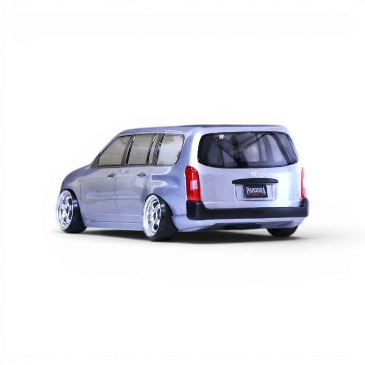 Modèle de carrosserie Toyota Probox Pandora RC, véhicule miniature détaillé avec finition réaliste.