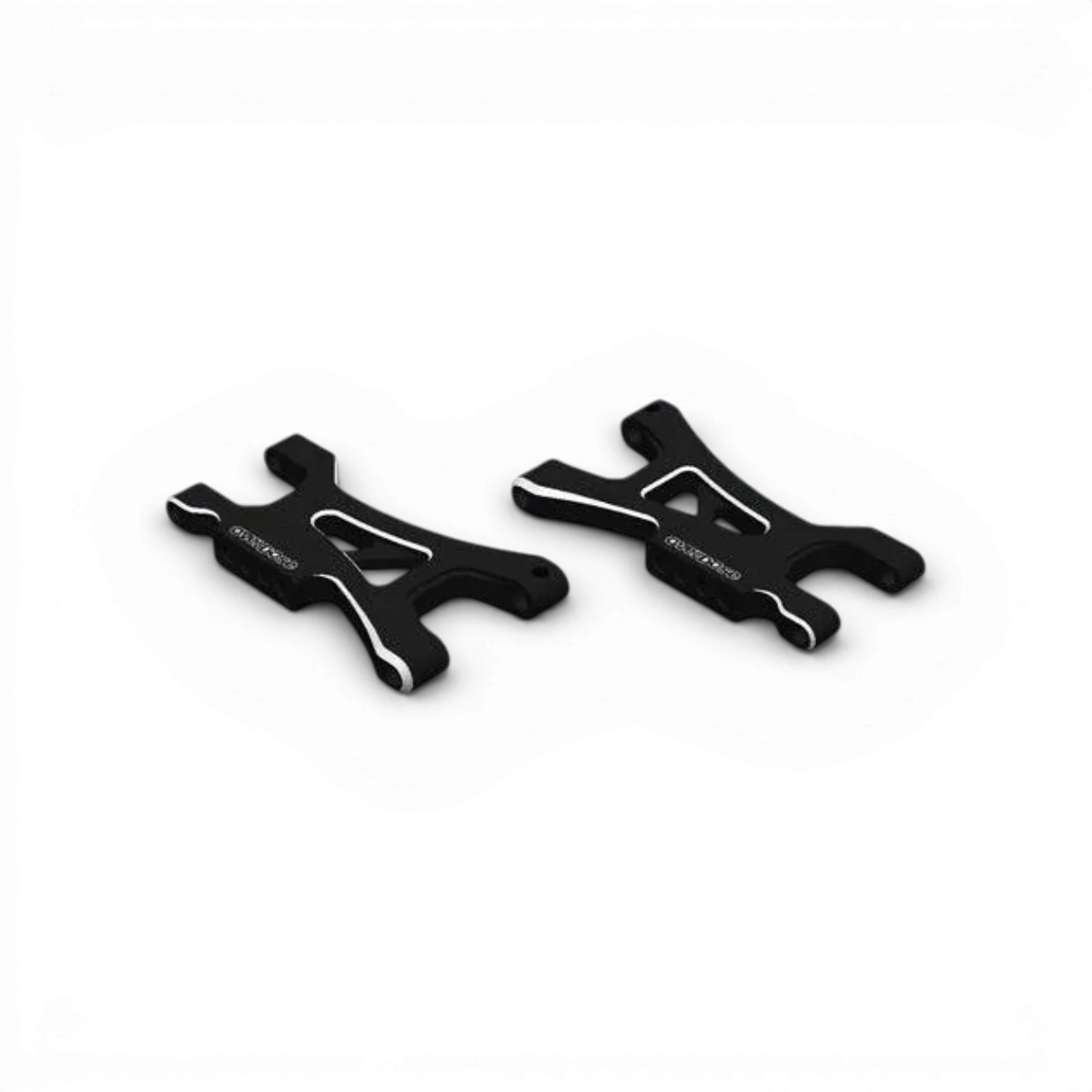Triangles arrière en aluminium ES pour vélo Overdose, pièce détachée légère et résistante, visible en image.