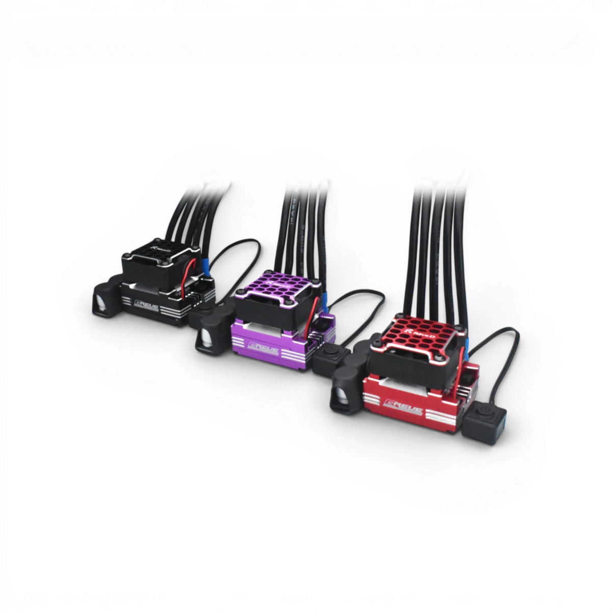 Variateur ESC Breve de Team Reve D, un contrôleur électronique compact pour modélisme RC.