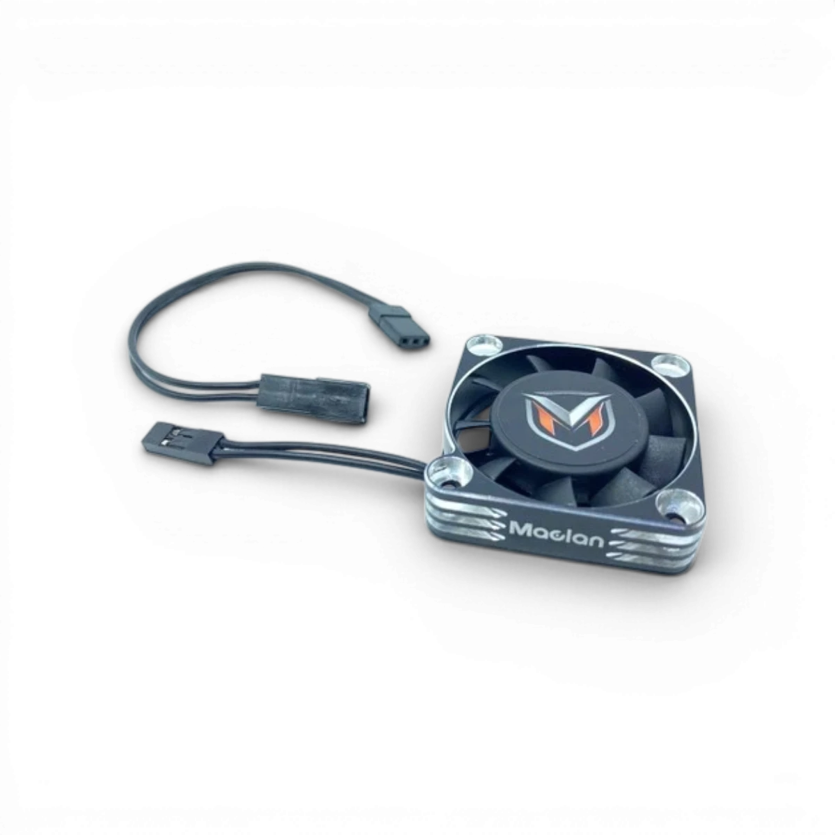 Ventilateur de refroidissement en aluminium premium 40mm de Maclan, électronique, vue en gros plan.