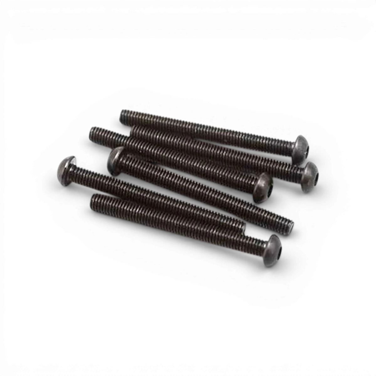 Vis en acier 3x30 mm de la marque Team Yokomo pour pièces détachées, montrée en gros plan sur l'image.