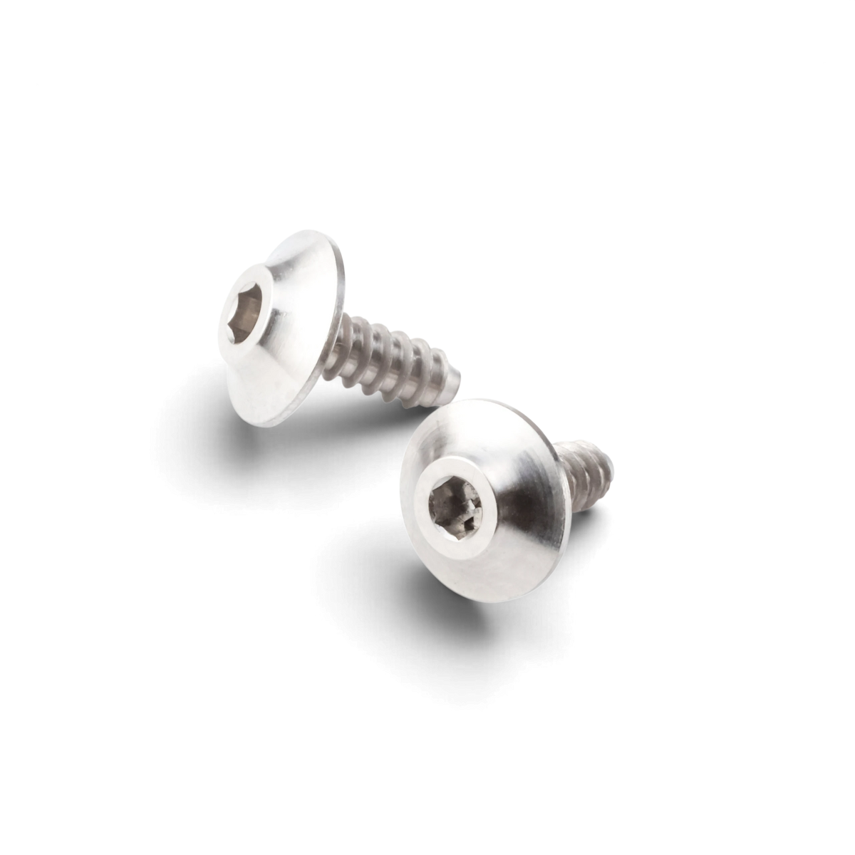 Vis autotaraudeuses SPM en titane M2,5x5 mm, lot de 2 pièces, pour pièces détachées de marque Team Reve D.