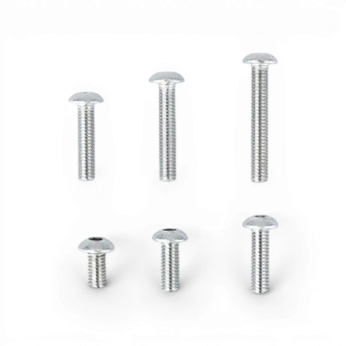 Vis en inox tête ronde 3x12 de la marque Team Reve D, lot de 10 pièces, pièce détachée robuste pour fixation.