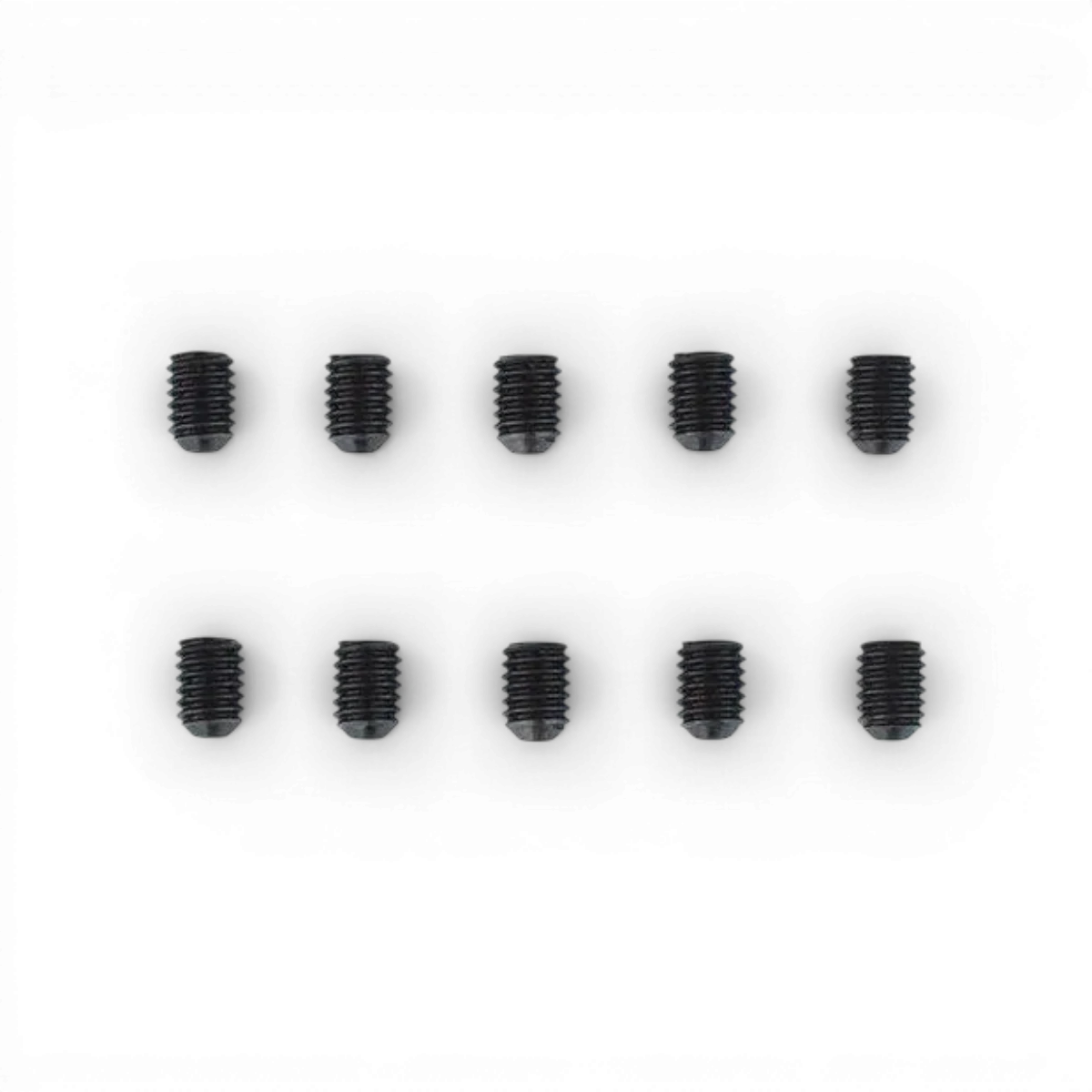 Jeu de 10 vis sans têtes M3x4mm en acier inoxydable SS304 de la marque Team Reve D, pièces détachées pour RC.