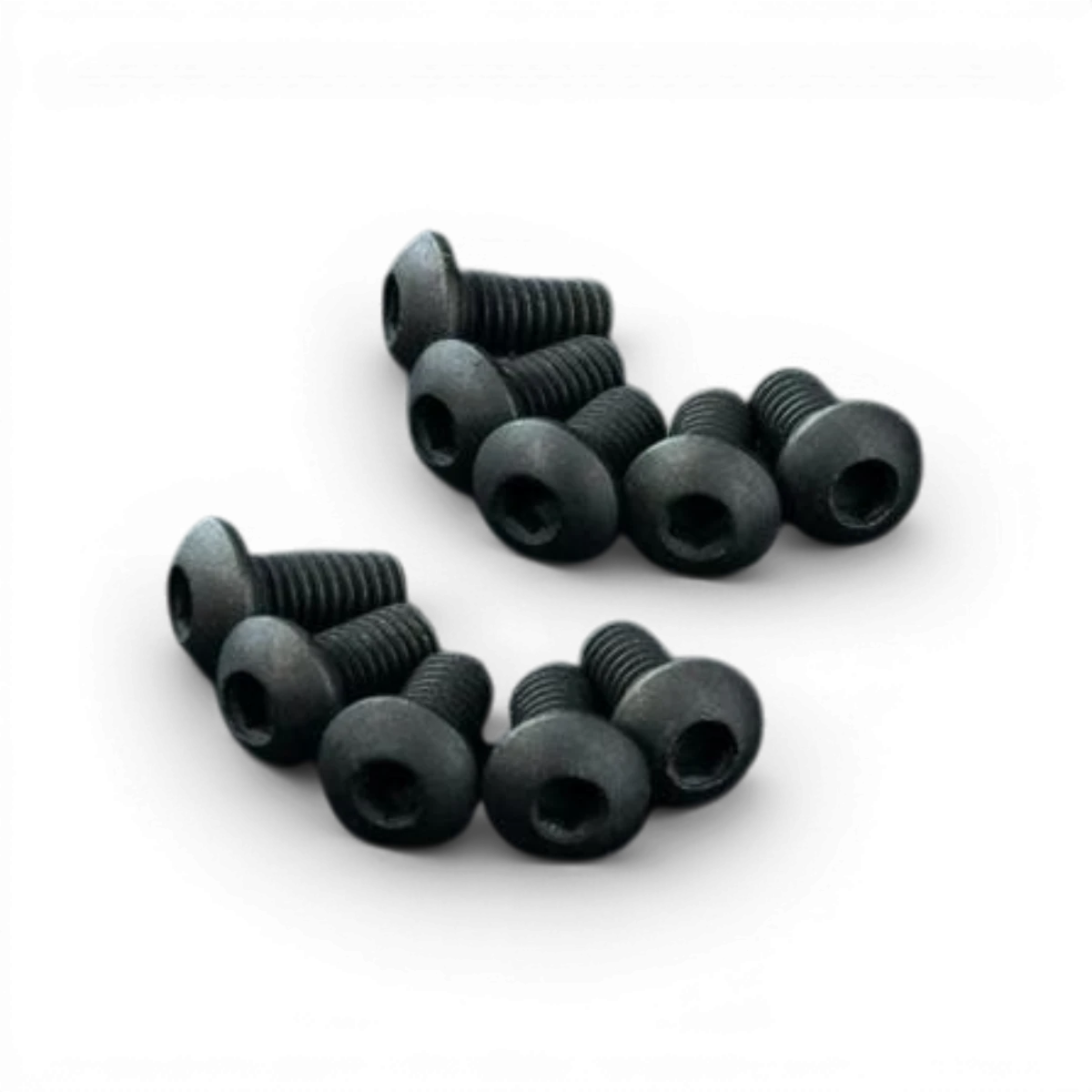 Jeu de 10 vis à tête ronde M3×6 de Max Speed Technology, pièces détachées pour fixation et assemblage.